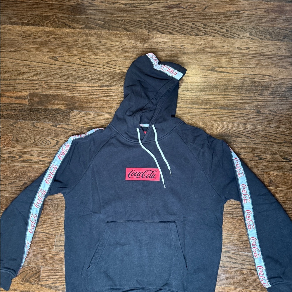 Coca Cola Black and Red Men's Hoodie